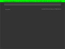 Tablet Screenshot of harrisbcollege.com